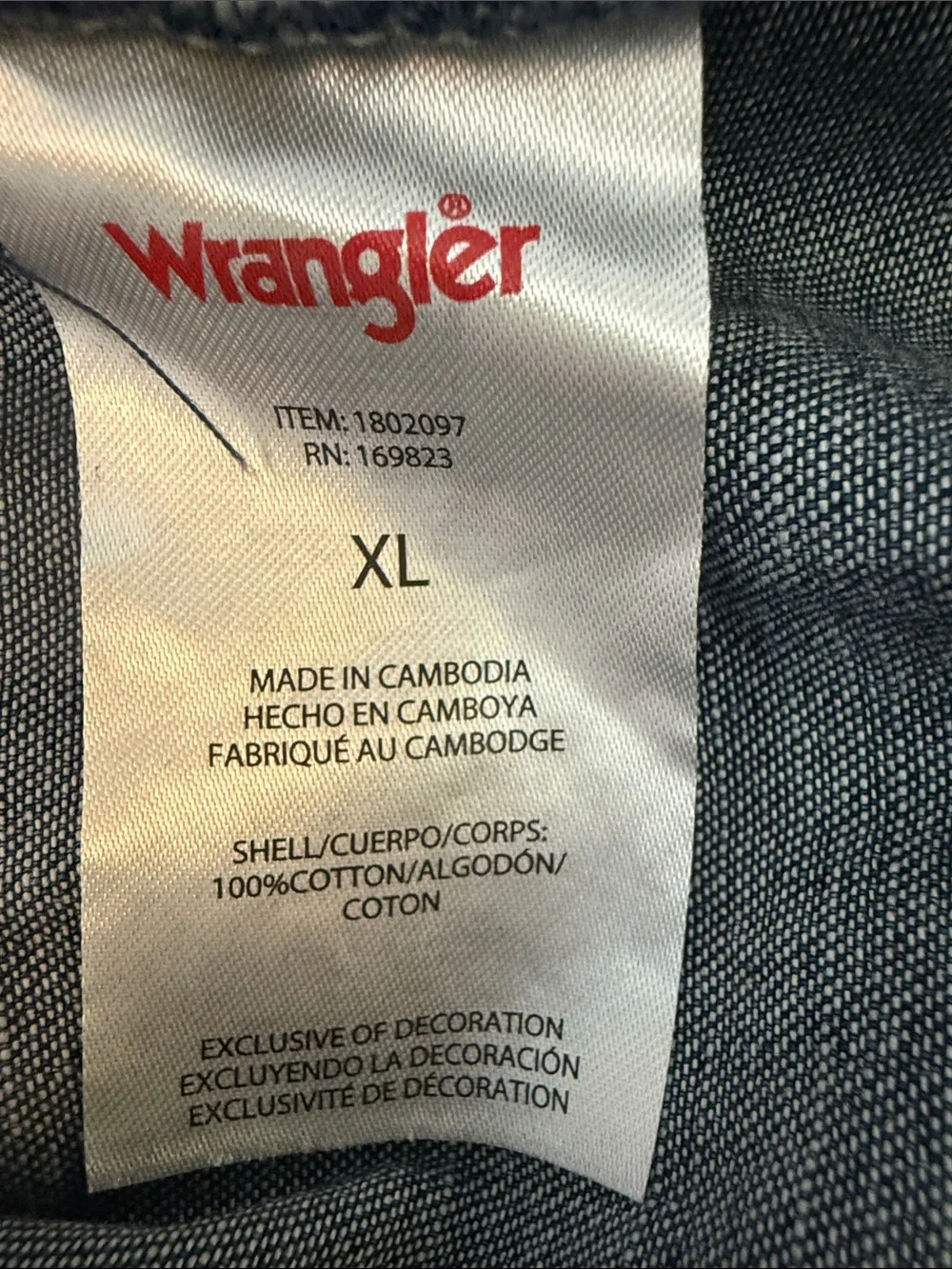 Wrangler close up